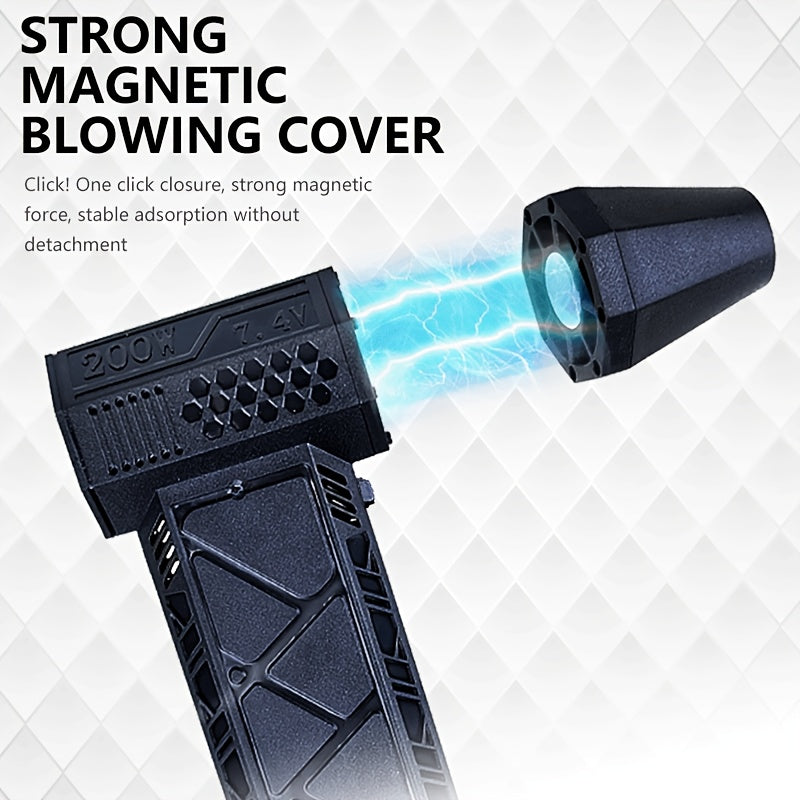 USB Rechargeable Portable Turbo Fan – Ultra-Powerful, Compact, Perfect for Travel - The Prime Shop