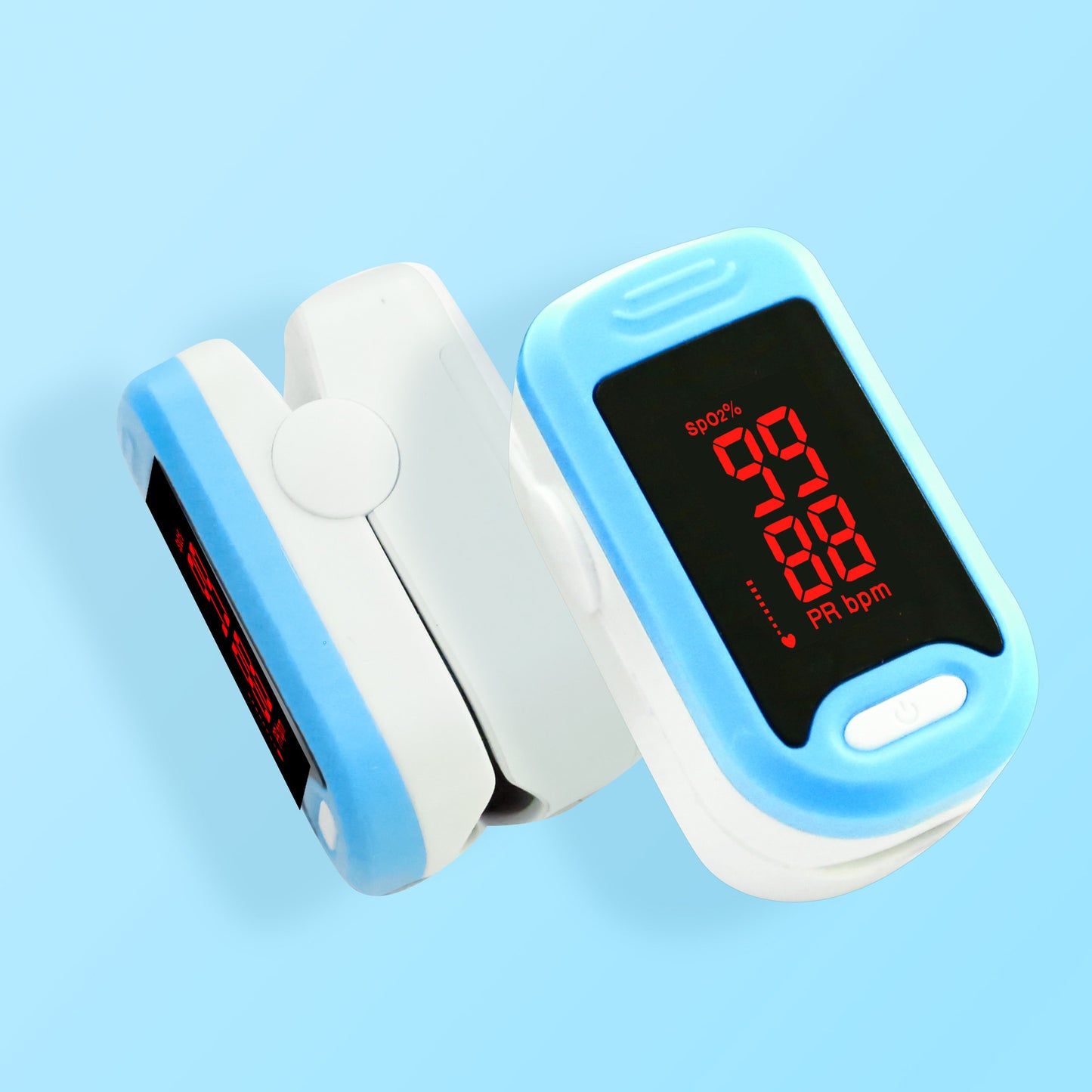 Medical Fingertip Pulse Oximeter - Accurate Blood Oxygen & Heart Rate Monitor