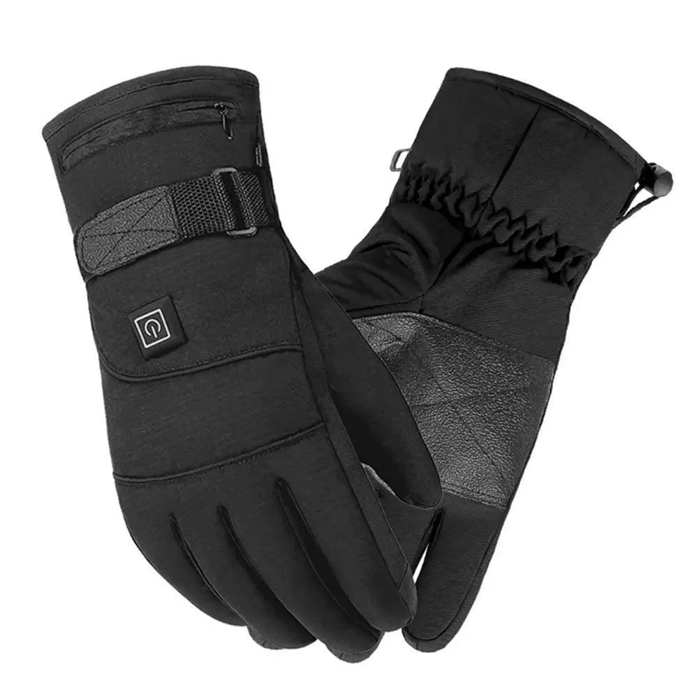 Heated Gloves for Winter – 3.7V Rechargeable Battery Electric Hand Warmers for Skiing, Fishing, Cycling - The Prime Shop