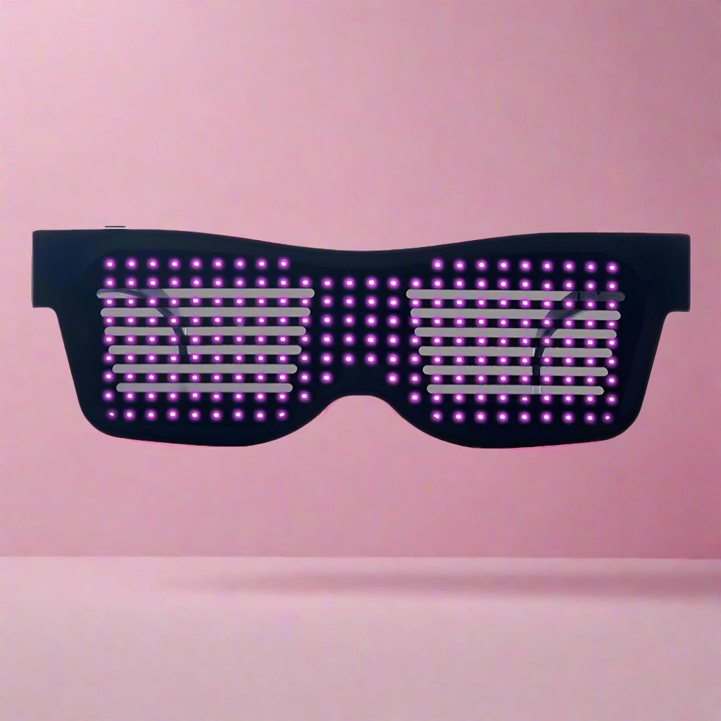 Magic Bluetooth LED Party Glasses – APP-Controlled Luminous Glow Glasses for DJs & Events