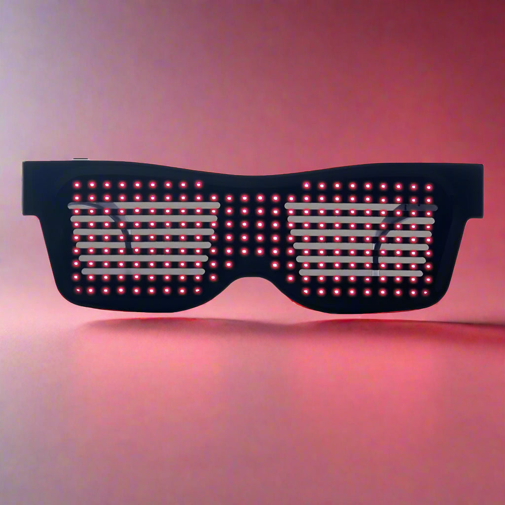 Magic Bluetooth LED Party Glasses – APP-Controlled Luminous Glow Glasses for DJs & Events