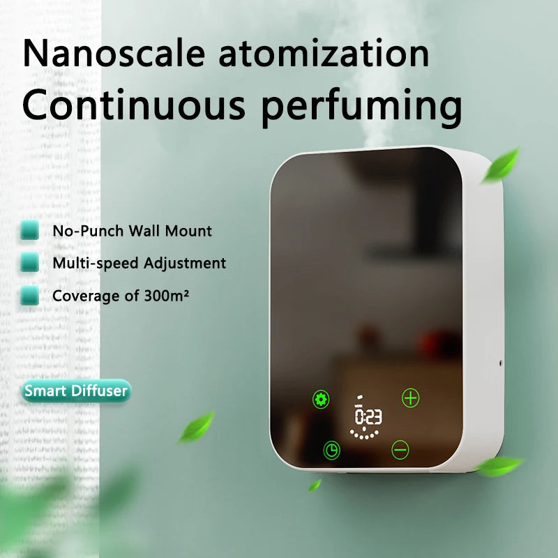 Electric Aroma Nebulizer – Wall-Mountable Scent Diffuser for Home, Hotels & Gyms