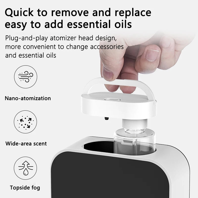 Electric Aroma Nebulizer – Wall-Mountable Scent Diffuser for Home, Hotels & Gyms