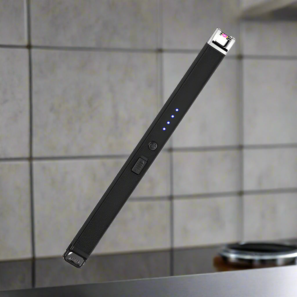 Portable Type-C Rechargeable Arc Lighter – Windproof Plasma Ignition for Candles & Gas Stoves