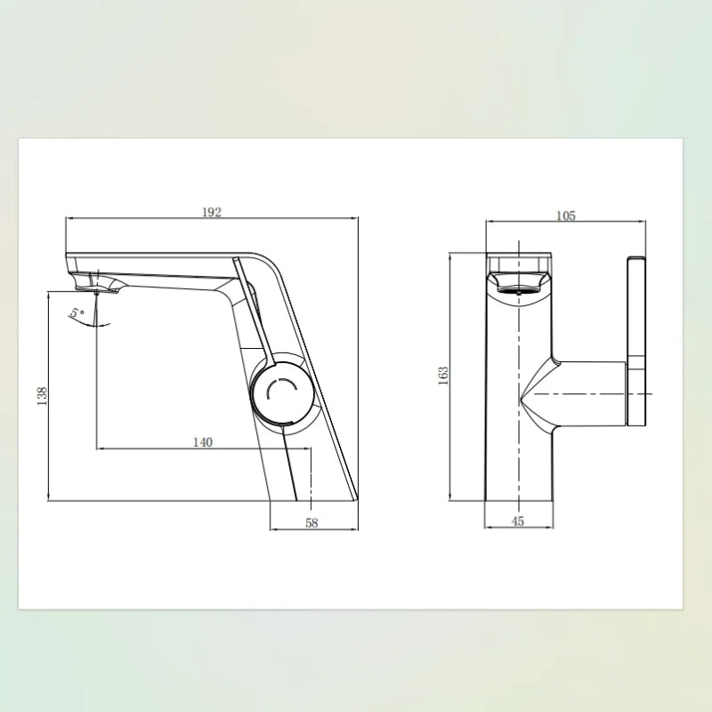 High-End Temperature Display Basin Faucet – LED Light, Dual-Mode Sprayer, Hot and Cold Water Sink Mixer for Bathroom - The Prime Shop