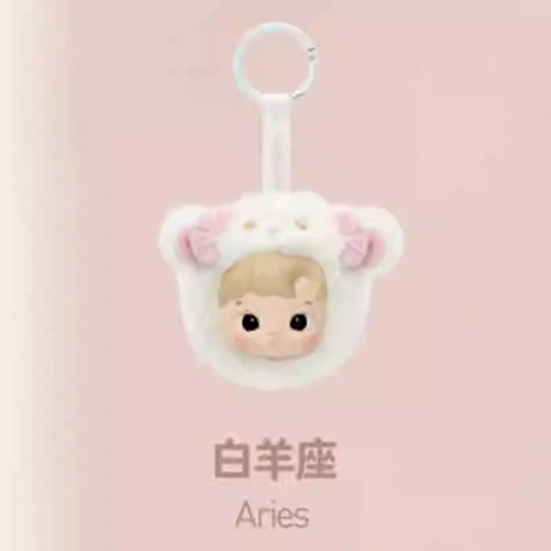 Authentic Hacipupu Constellation Series – Cute Vinyl Keychain Pendant Gift - The Prime Shop