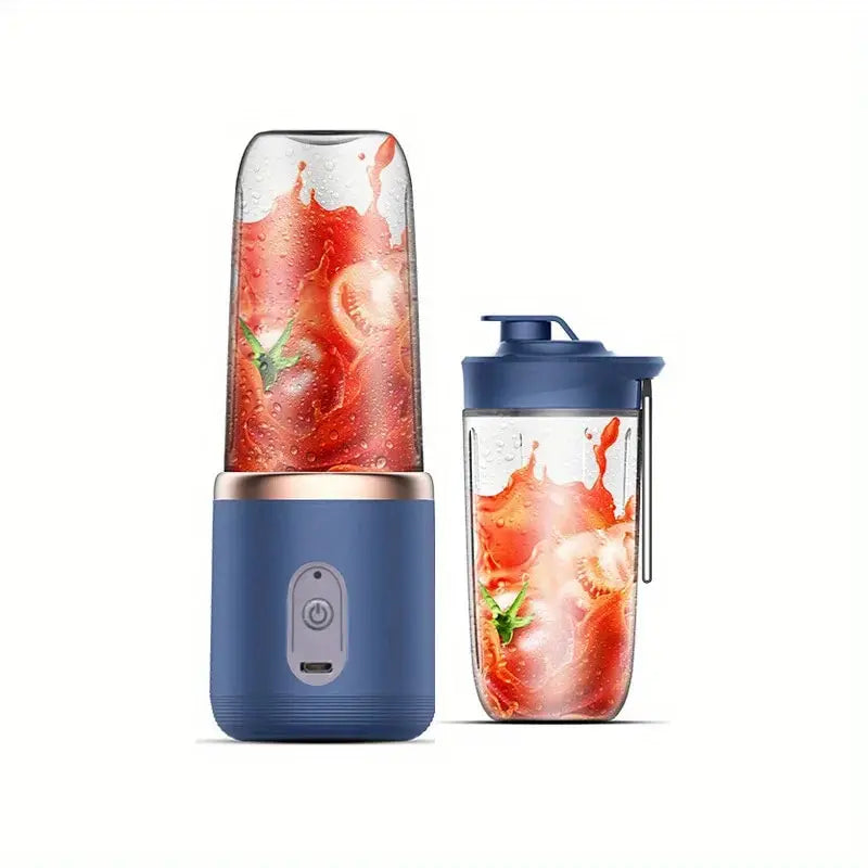 Portable Blender Bottle Electric 6 Blades Multifunction Juice Blender Fresh Juice Smoothie Blender Ice CrushCup Food Processor - The Prime Shop