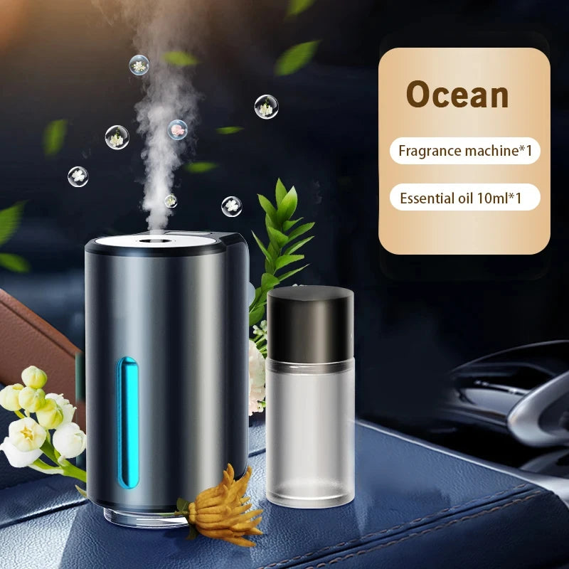 Electric Car Aroma Diffuser – Air Vent Humidifier & Mist Freshener for Odor Removal & Aromatherapy
