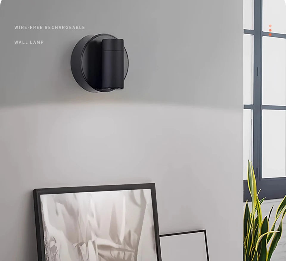 Magnetic LED Wall Lamp – Wireless, Removable, No Wiring, Home Decoration - The Prime Shop