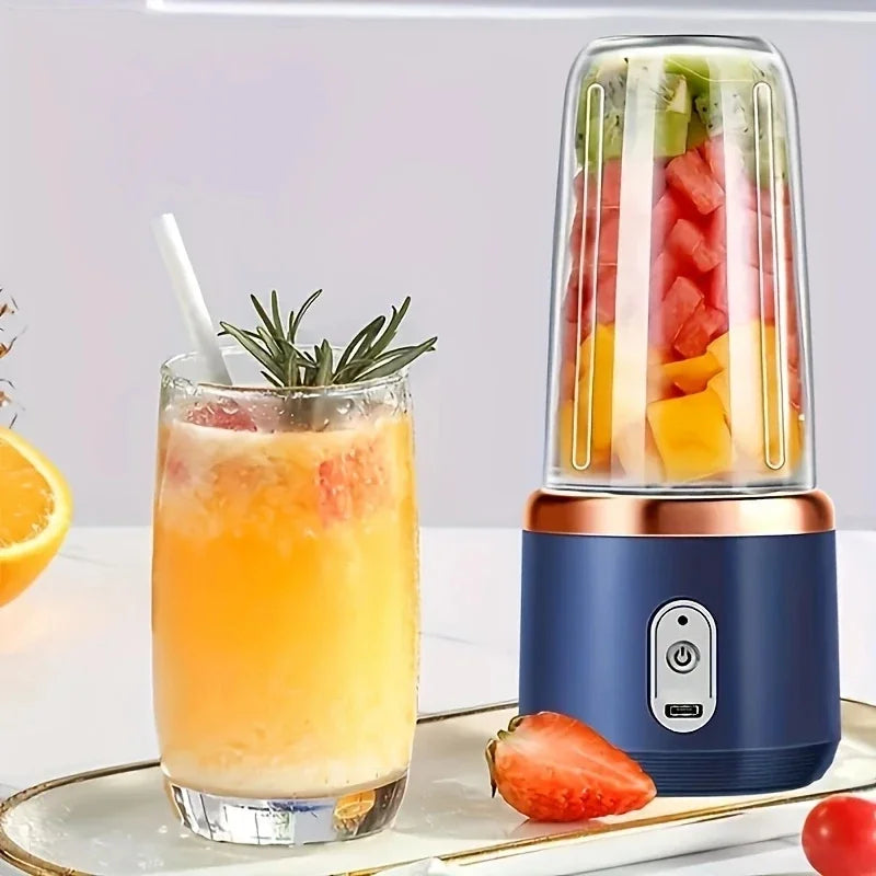 Xiaomi Double Cup Portable Blender - USB Rechargeable for Juices, Smoothies & Milkshakes - The Prime Shop