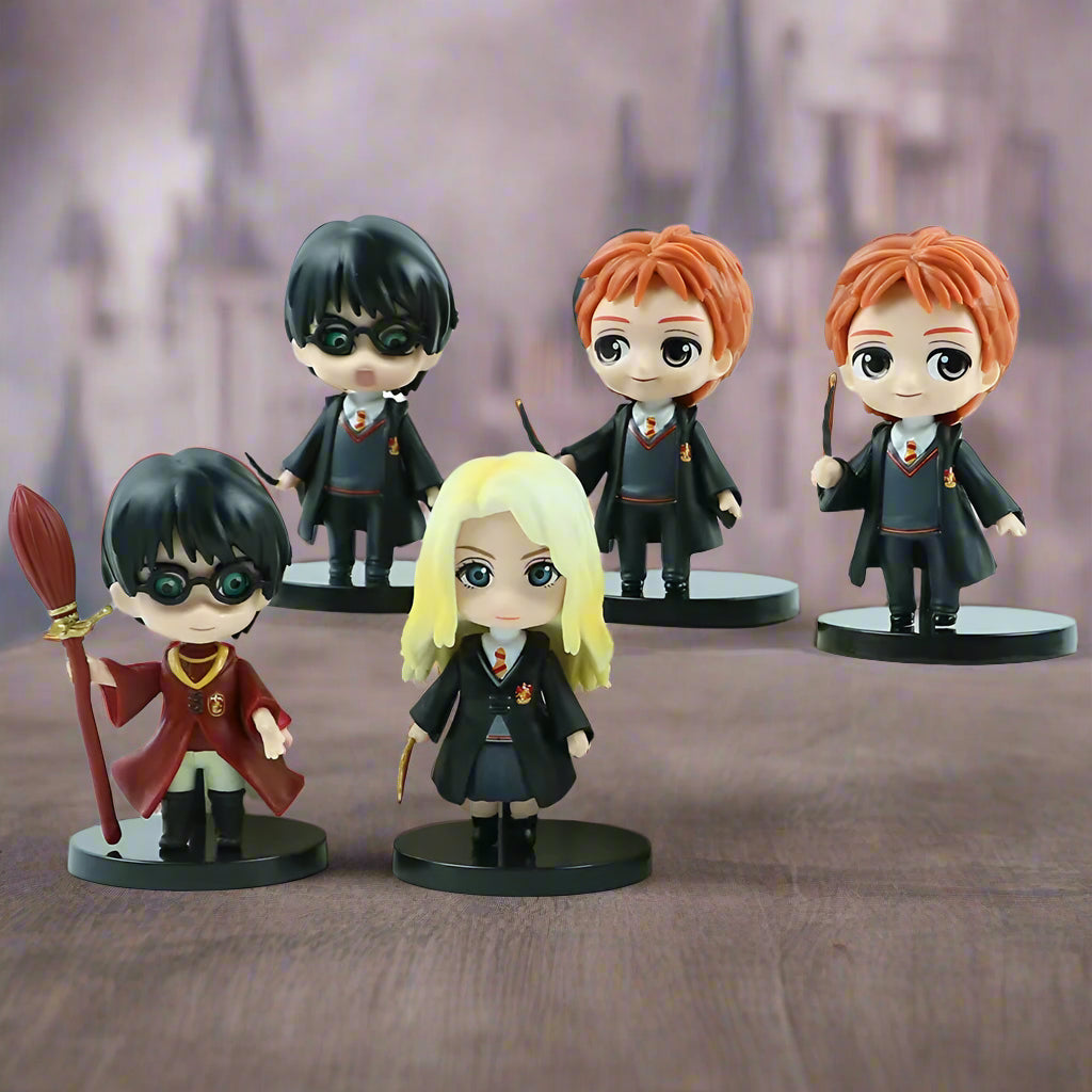 Harry Potter Q Version PVC Figures – Anime Doll Toys for Cake Decoration - The Prime Shop