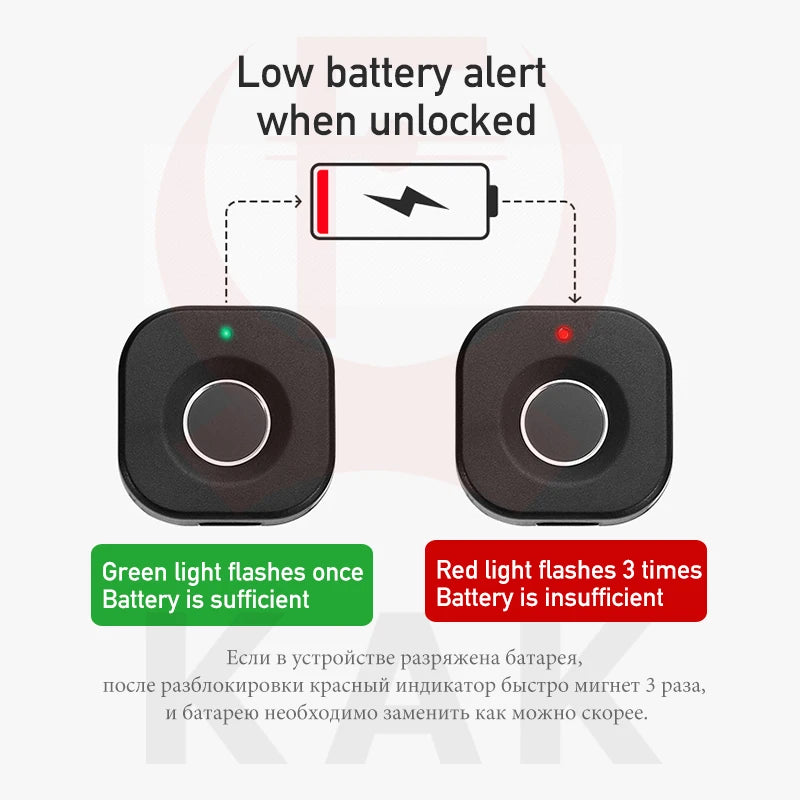 Biometric Fingerprint Keyless Cabinet Lock with Anti-Theft Smart Drawer Security and Long Standby