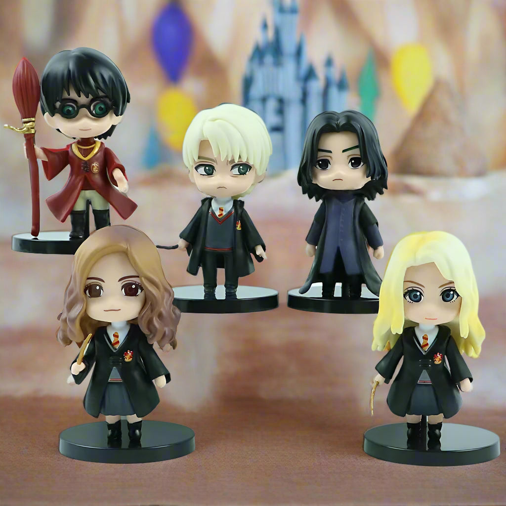 Harry Potter Q Version PVC Figures – Anime Doll Toys for Cake Decoration - The Prime Shop