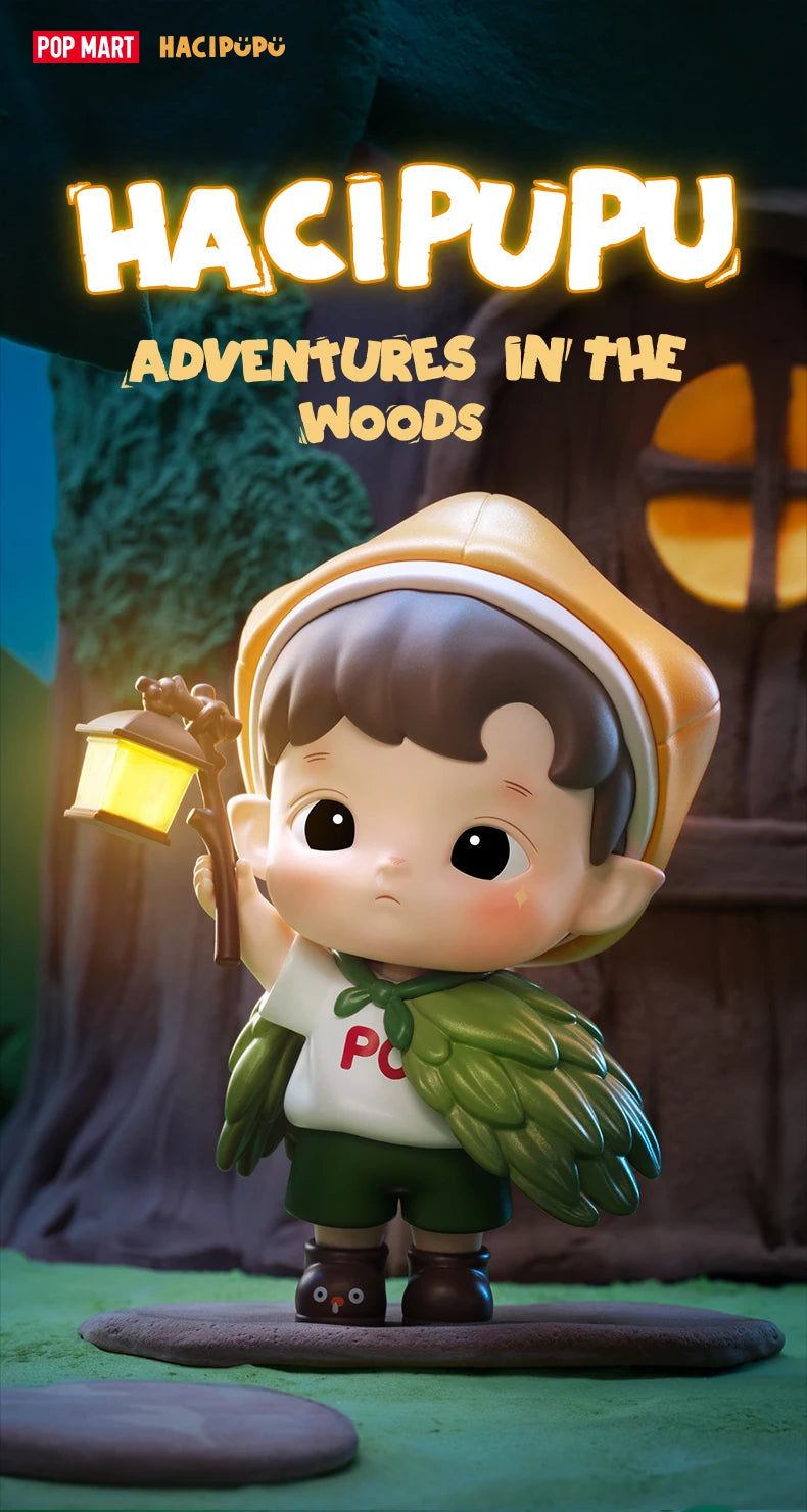 POP MART HACIPUPU Adventures In The Woods Series Mystery Box 1PC/12PCS POPMART Blind Box Cute Toy Action Figure - The Prime Shop