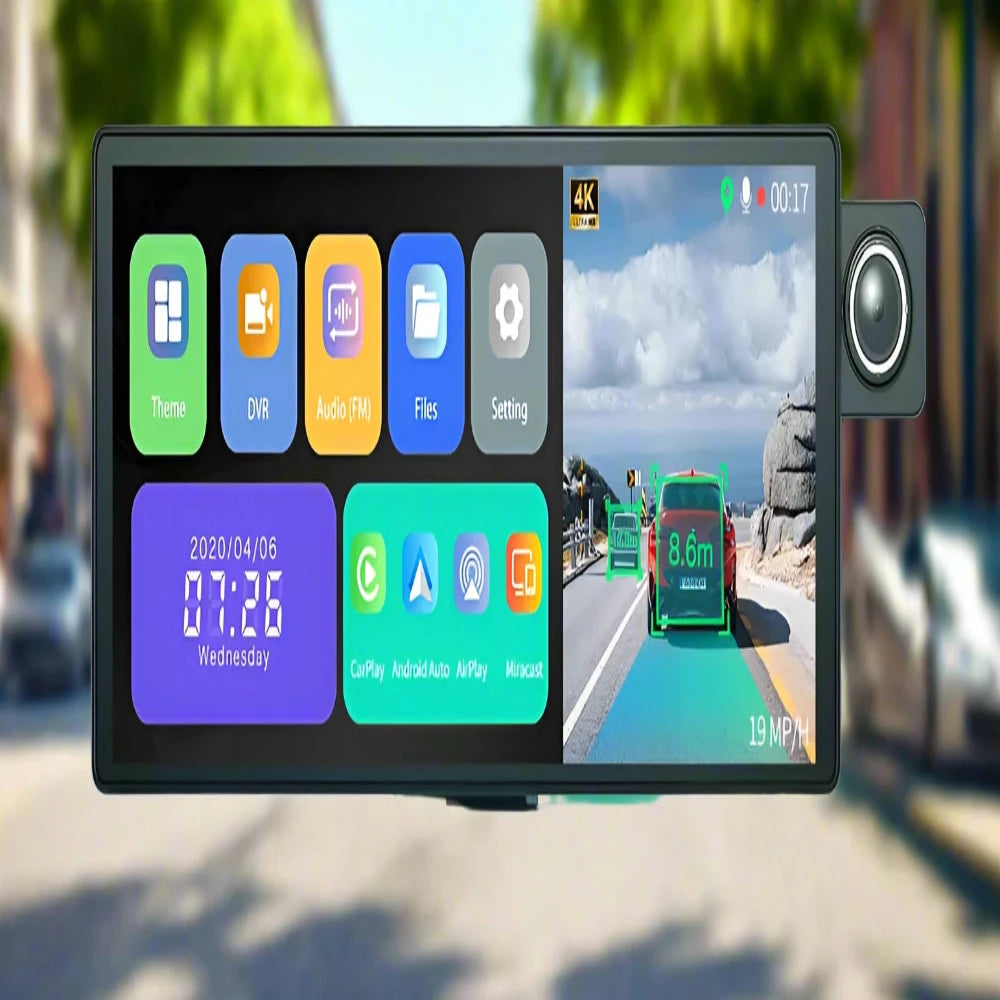 Dash Cam – 11.3" 4K High-Resolution Car Video Recorder with Advanced Features - The Prime Shop