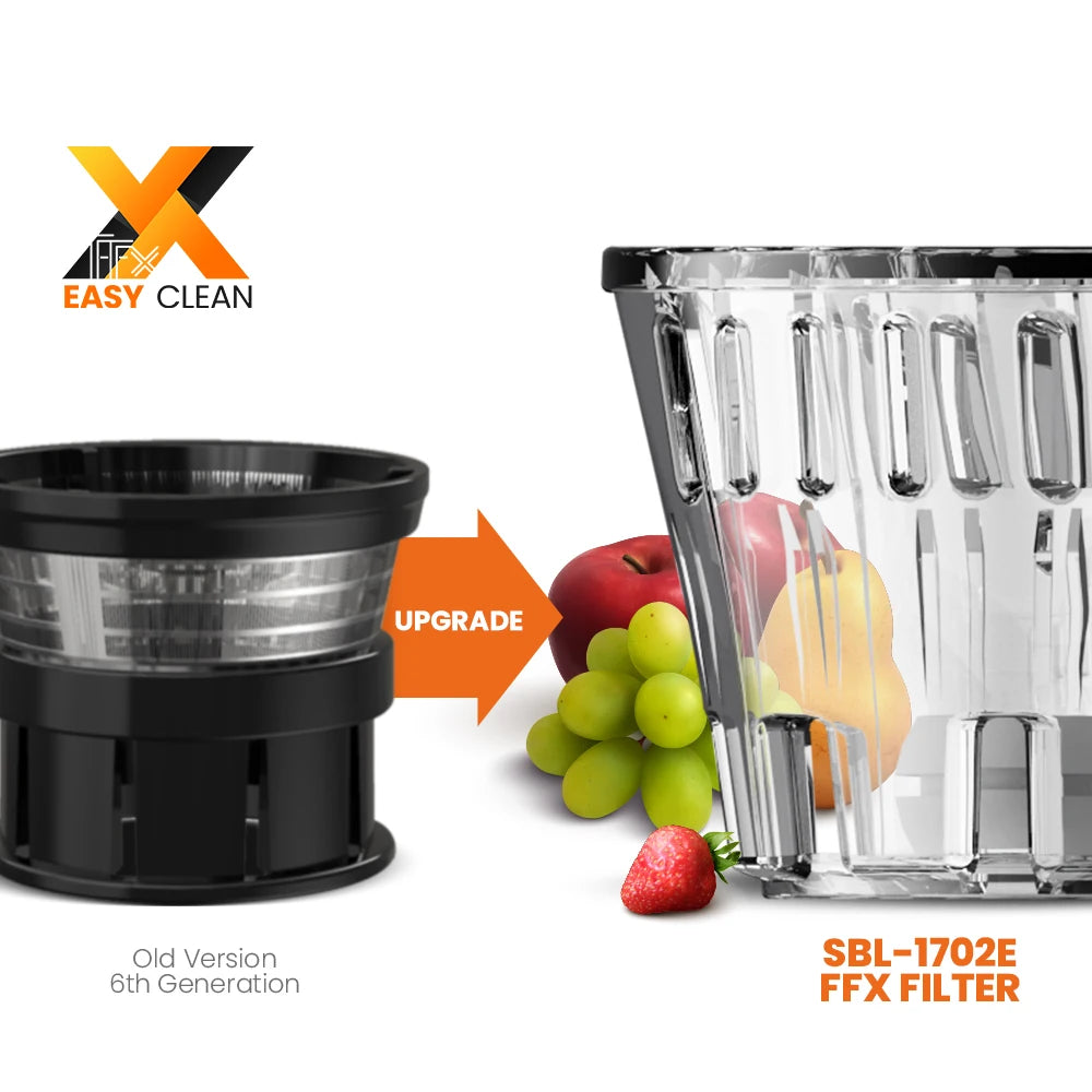 Mini Slow Juicer – Portable Electric Extractor, Easy-Clean Blender, Ice Cream Maker - The Prime Shop