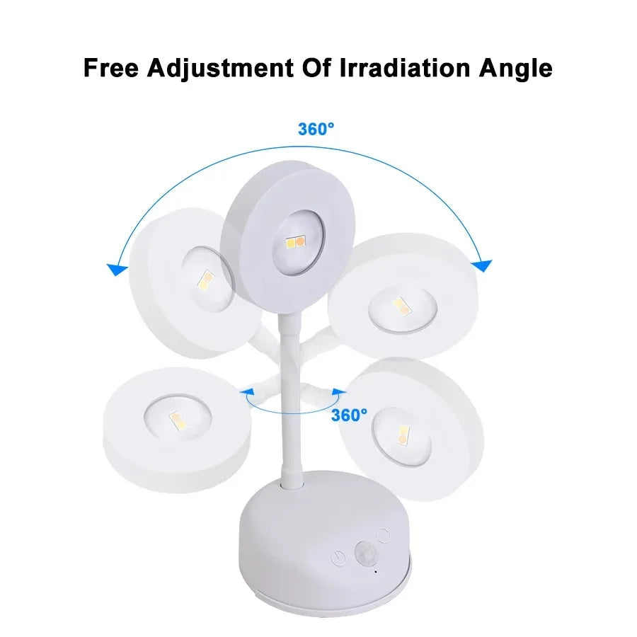 Motion Sensor Night Light - Wireless USB LED for Kitchen, Bedroom, Living Room - The Prime Shop