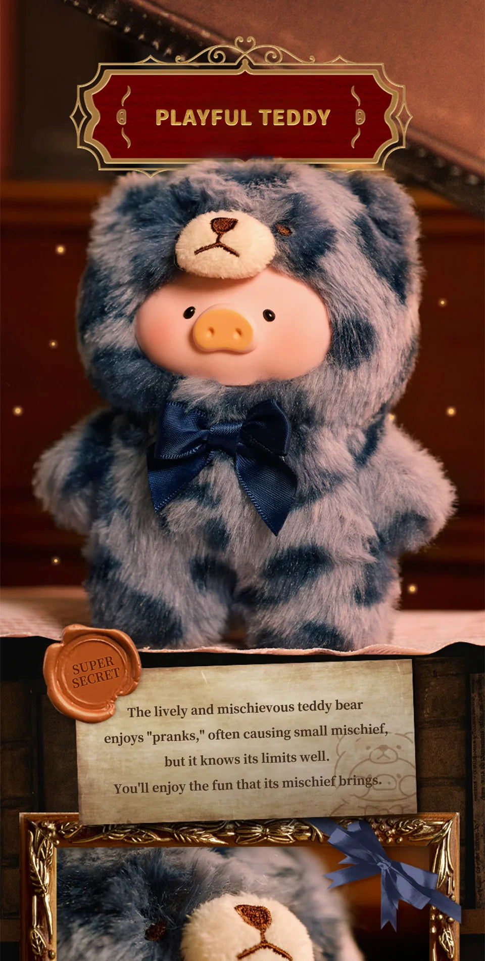 Blind Box Teddy Lulu – Plush Pendant, Mystery Toy, Desktop Decoration Gift - The Prime Shop