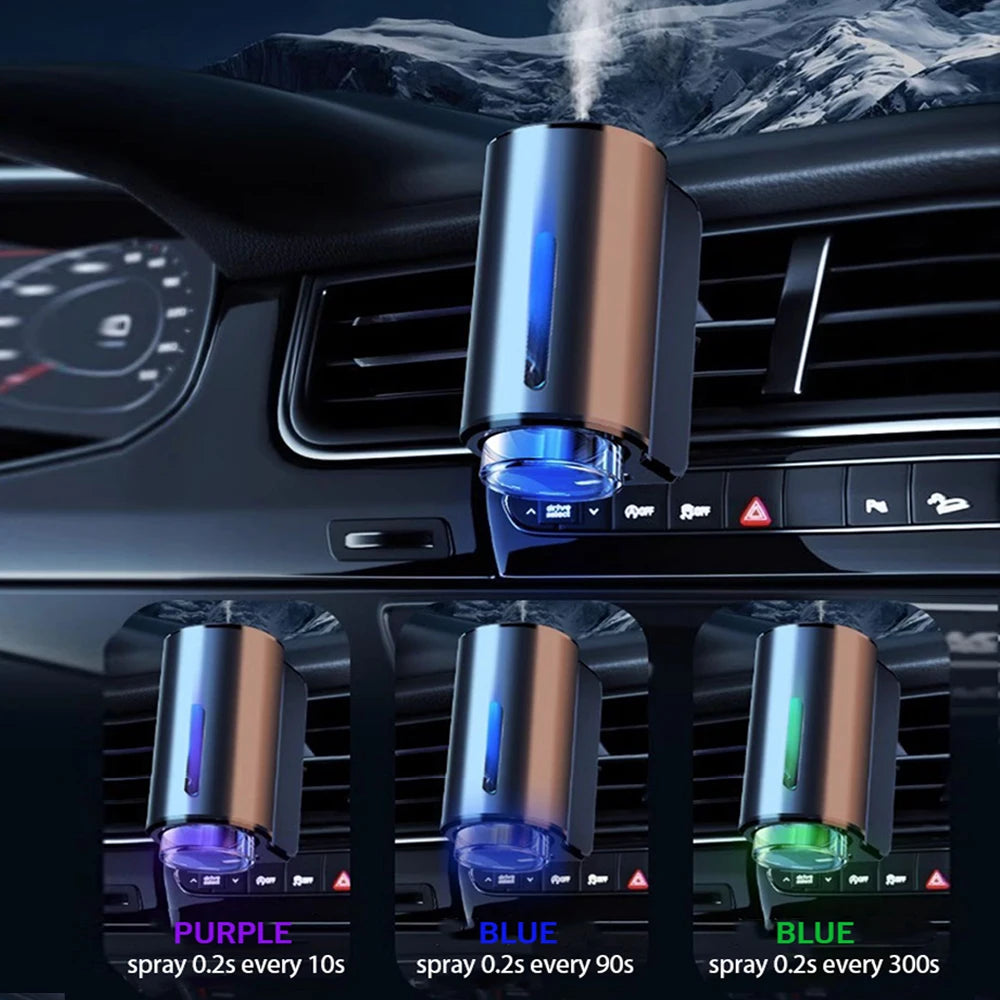 Electric Car Aroma Diffuser – Air Vent Humidifier & Mist Freshener for Odor Removal & Aromatherapy