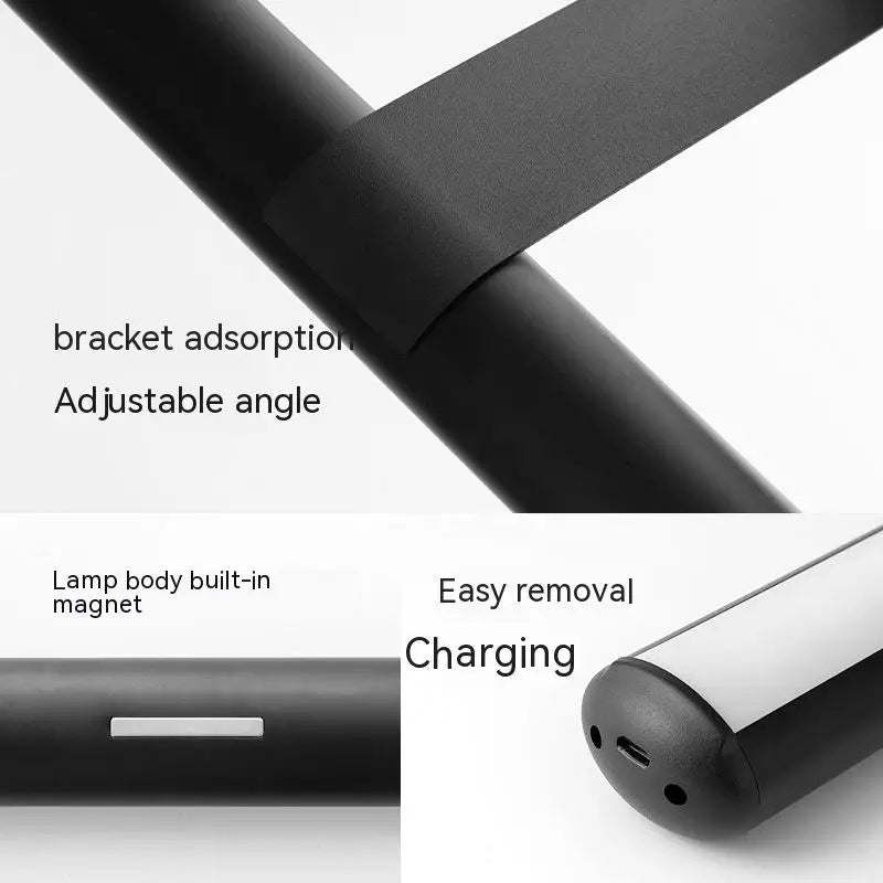 Painting Picture Light Portrait With Remote Living Room Wireless Wall Lamp Art Display Rechargeable Battery Operated Photo - The Prime Shop