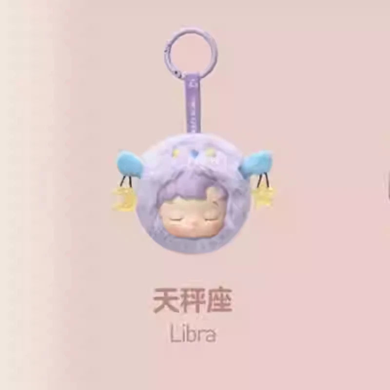 Authentic Hacipupu Constellation Series – Cute Vinyl Keychain Pendant Gift - The Prime Shop