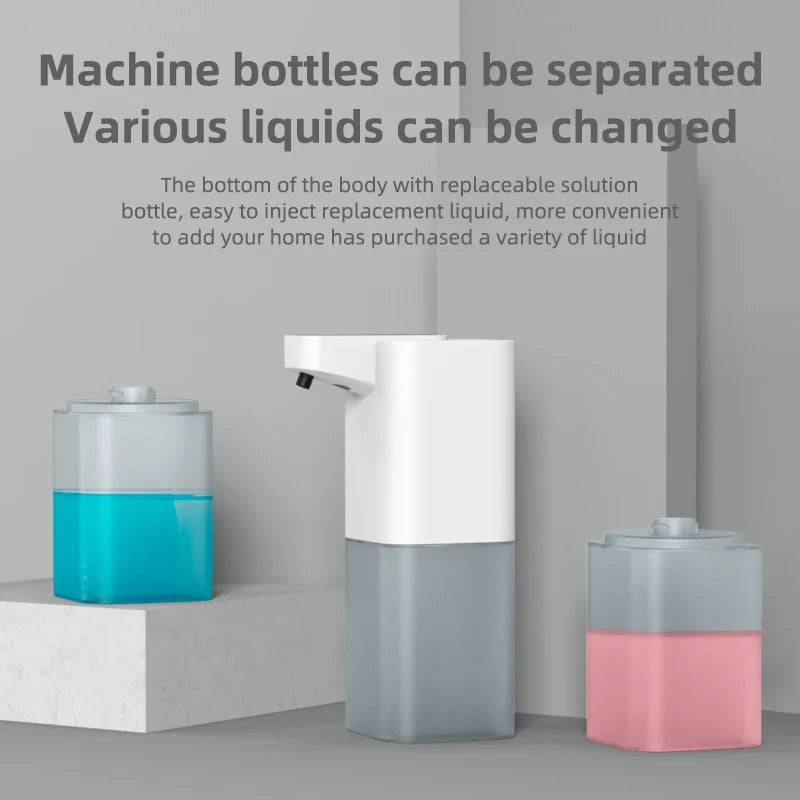 Automatic Infrared Soap Dispenser – Touchless, USB Rechargeable Foaming Sanitizer for Home & Bathrooms