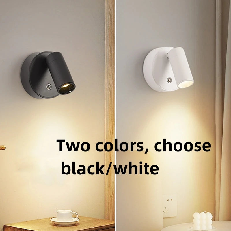 LED Magnetic Type-C Rechargeable Wall Light – Wireless, No Wiring, Spotlight - The Prime Shop