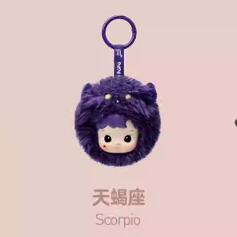 Authentic Hacipupu Constellation Series – Cute Vinyl Keychain Pendant Gift - The Prime Shop