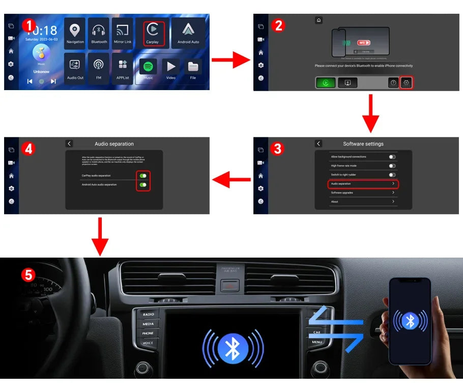 4G Dual Lens 10.26" Dash Cam – Android 13, GPS, CarPlay - The Prime Shop