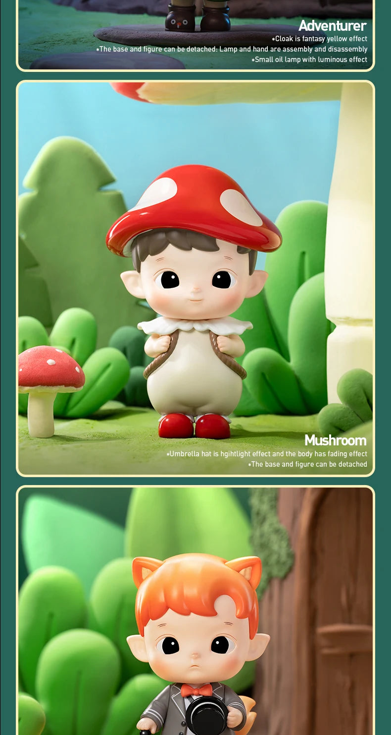 POP MART HACIPUPU Adventures In The Woods Series Mystery Box 1PC/12PCS POPMART Blind Box Cute Toy Action Figure - The Prime Shop