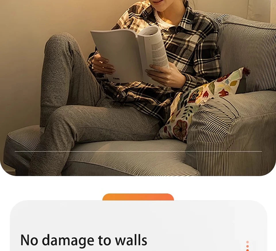 Magnetic LED Wall Lamp – Wireless, Removable, No Wiring, Home Decoration - The Prime Shop