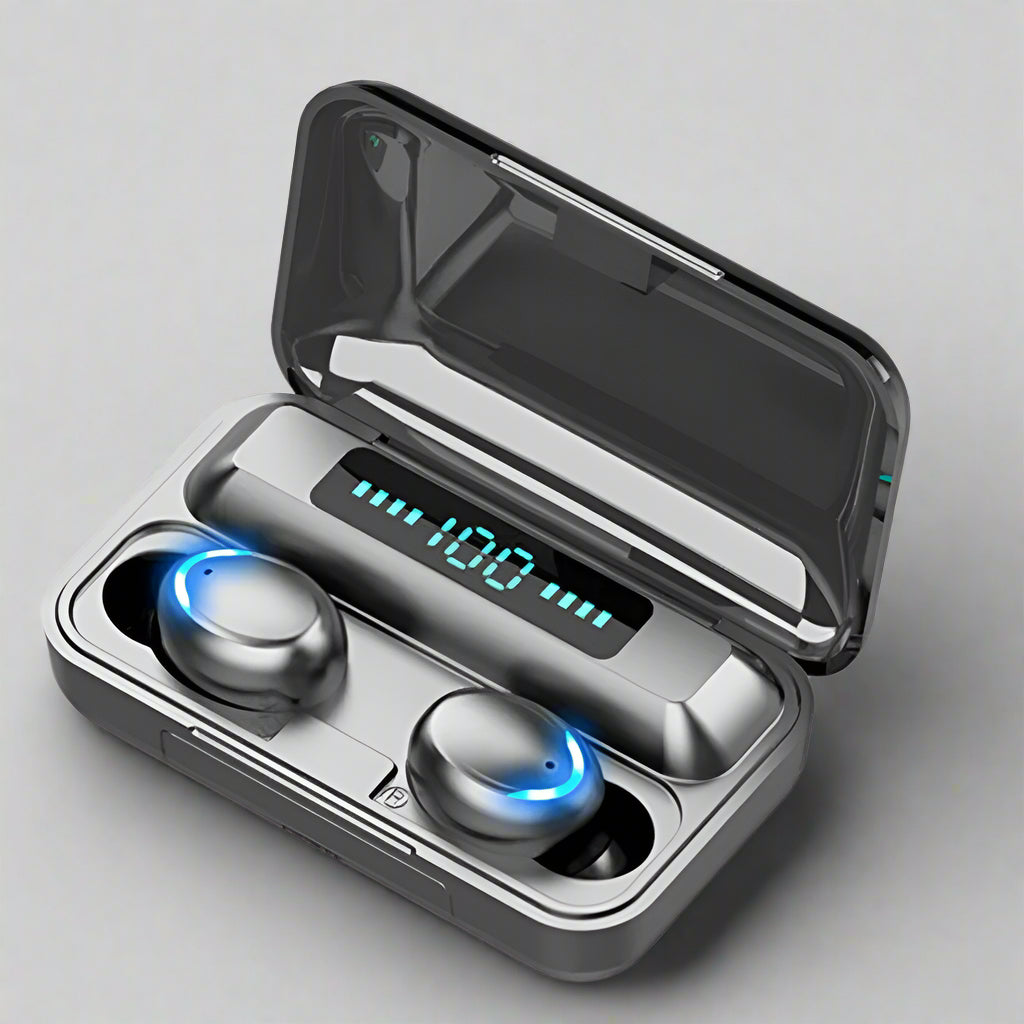 Bluetooth Wireless Earphones – HiFi Stereo Sports Earbuds with Mic & Hands-Free Calling