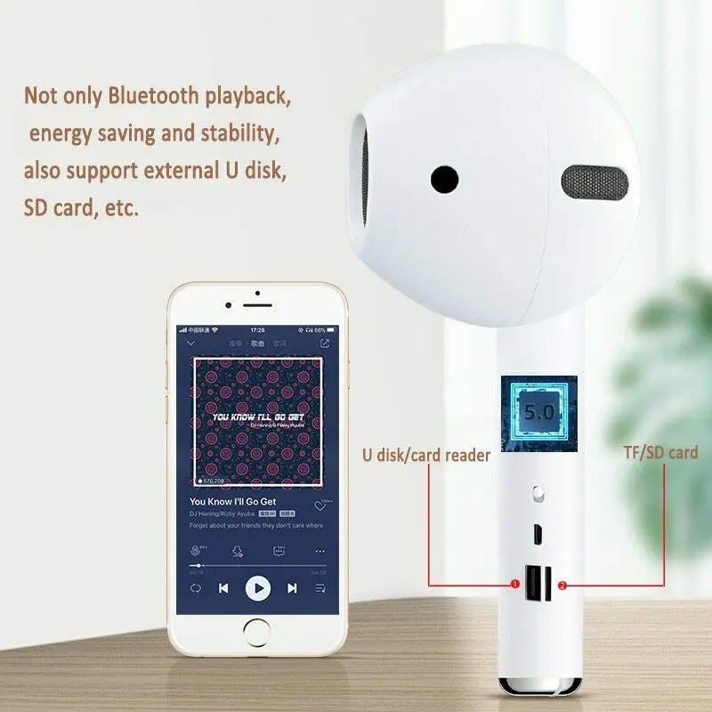 Oversized Giant Bluetooth Headset Speaker for AirPods Pro Wireless Audio Soundbar Gift