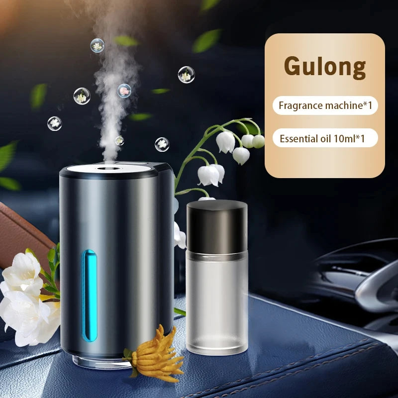 Electric Car Aroma Diffuser – Air Vent Humidifier & Mist Freshener for Odor Removal & Aromatherapy