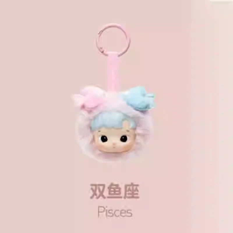 Authentic Hacipupu Constellation Series – Cute Vinyl Keychain Pendant Gift - The Prime Shop