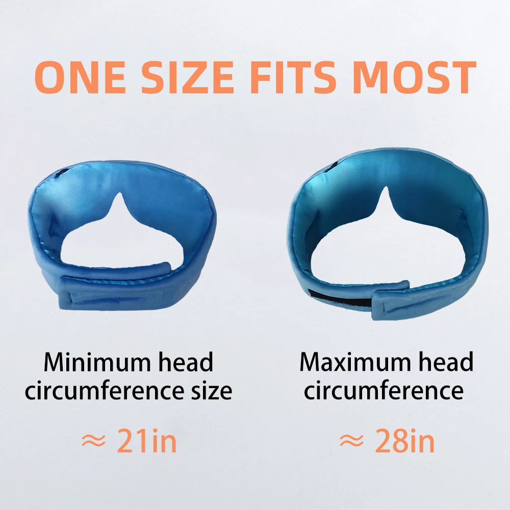 Eye Mask with Bluetooth Headphones – Adjustable Music Sleep Mask for Comfort and Insomnia - The Prime Shop