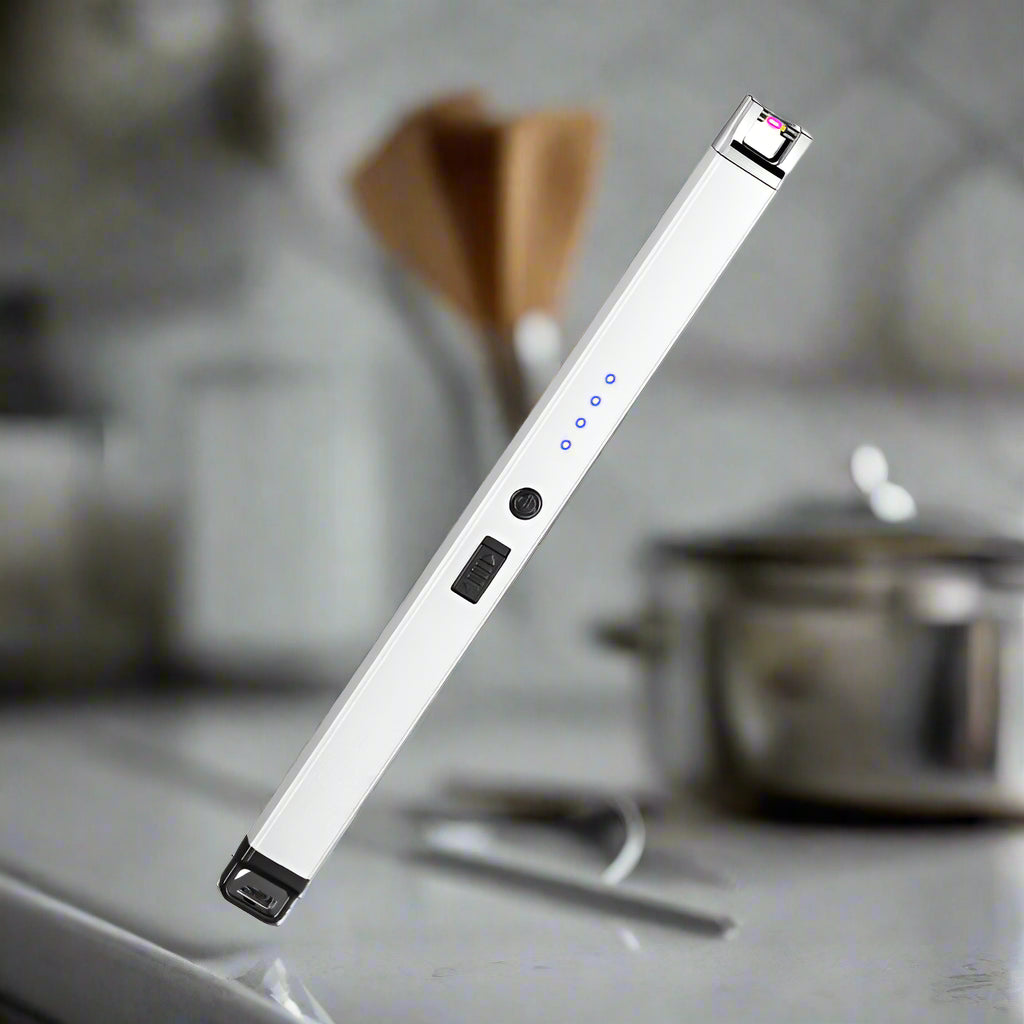Portable Type-C Rechargeable Arc Lighter – Windproof Plasma Ignition for Candles & Gas Stoves