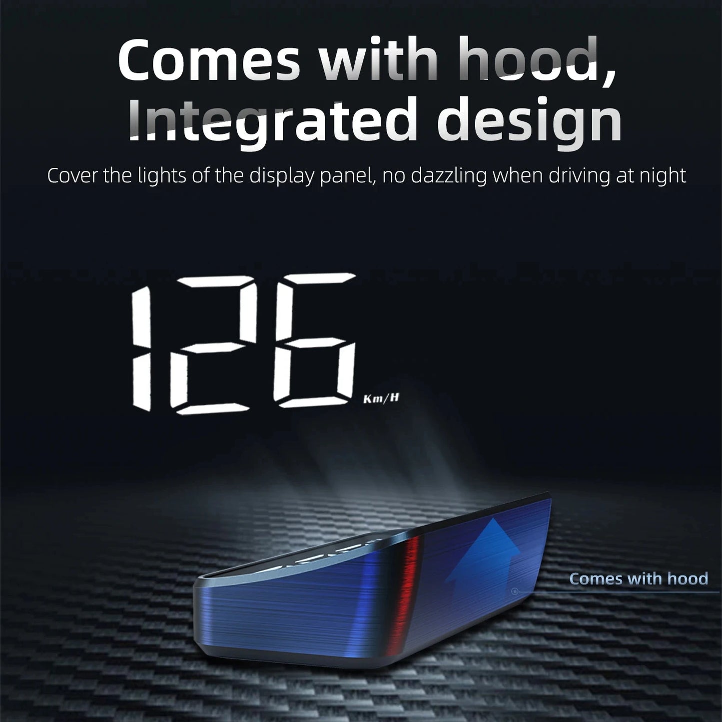 Car Head-Up Display – GPS Digital M2 Speedometer HUD Projector for All Vehicles