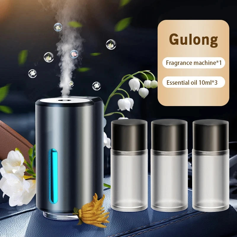 Electric Car Aroma Diffuser – Air Vent Humidifier & Mist Freshener for Odor Removal & Aromatherapy