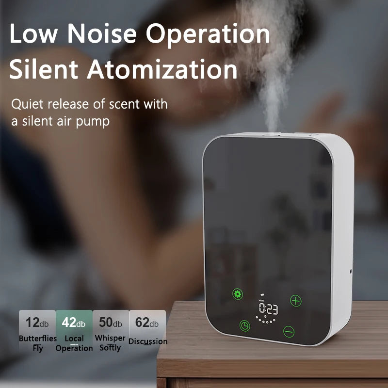 Electric Aroma Nebulizer – Wall-Mountable Scent Diffuser for Home, Hotels & Gyms