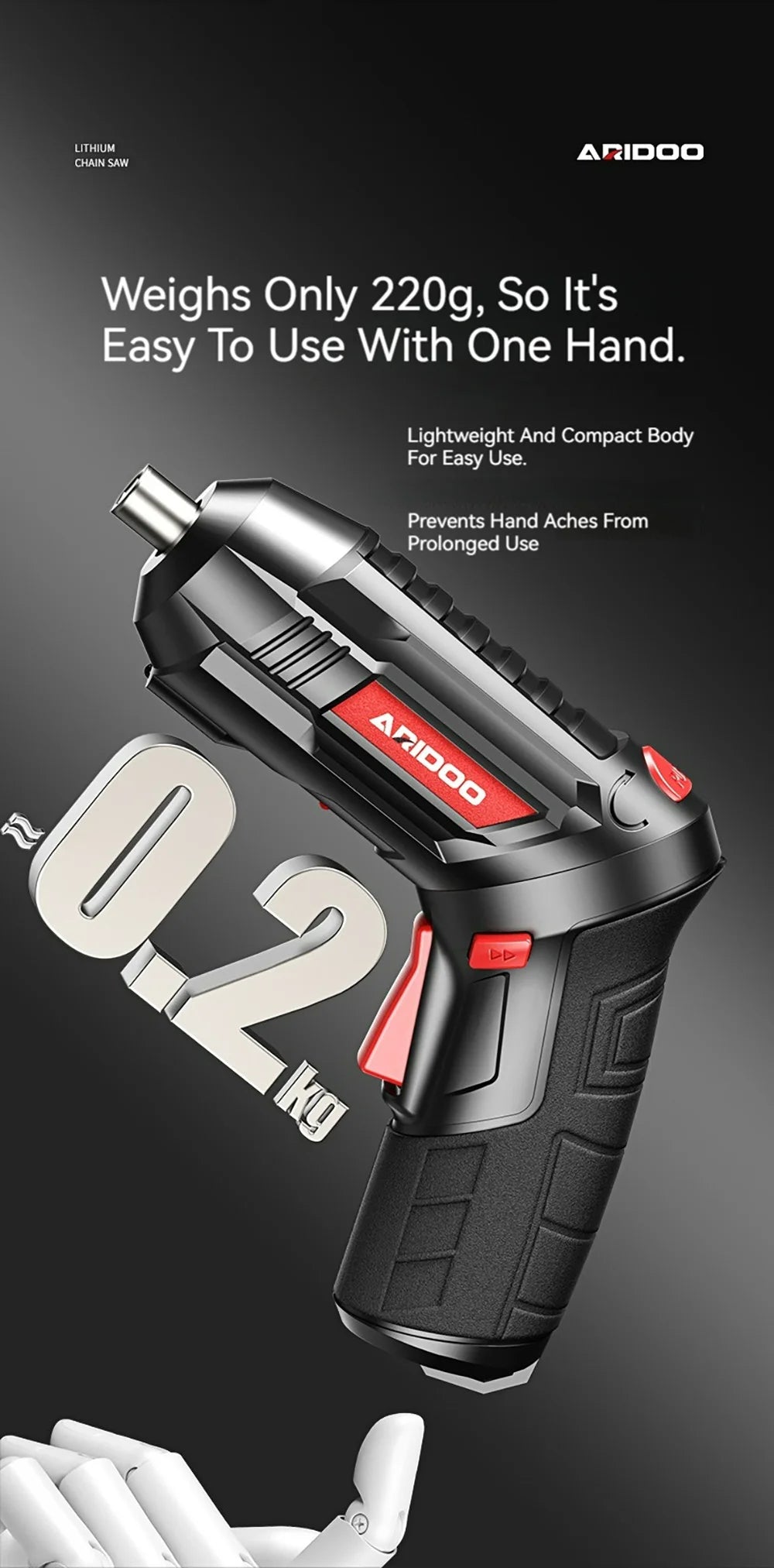 Portable Electric Screwdriver – Compact, Rechargeable Tool for Easy DIY Projects - The Prime Shop