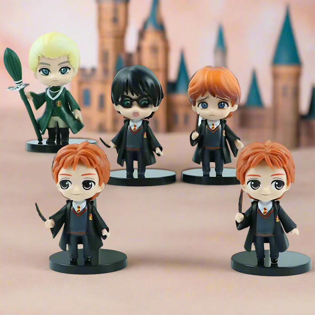 Harry Potter Q Version PVC Figures – Anime Doll Toys for Cake Decoration - The Prime Shop