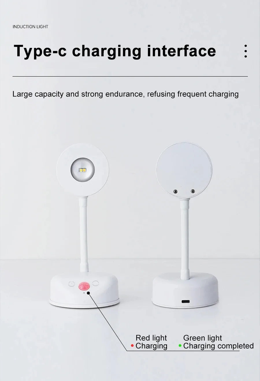 Motion Sensor Night Light - Wireless USB LED for Kitchen, Bedroom, Living Room - The Prime Shop