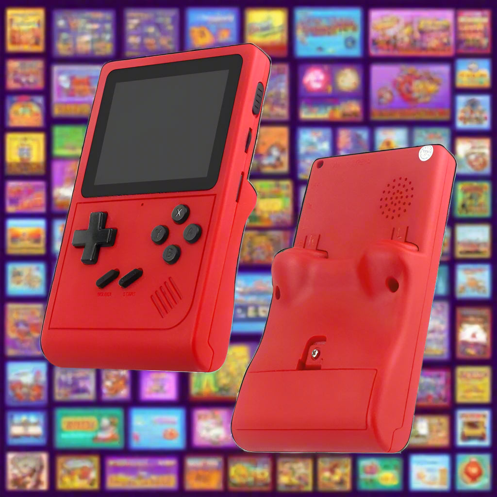 Portable Retro Handheld Game Console – Mini GB300 with NES/SNES/GBA Emulators, Perfect Kid Gift
