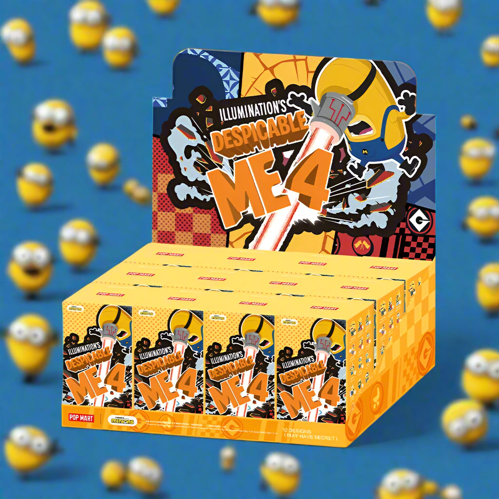 POP MART Despicable Me 4 Mystery Box – Minions Blind Box Action Figures, Perfect Birthday Gift - The Prime Shop