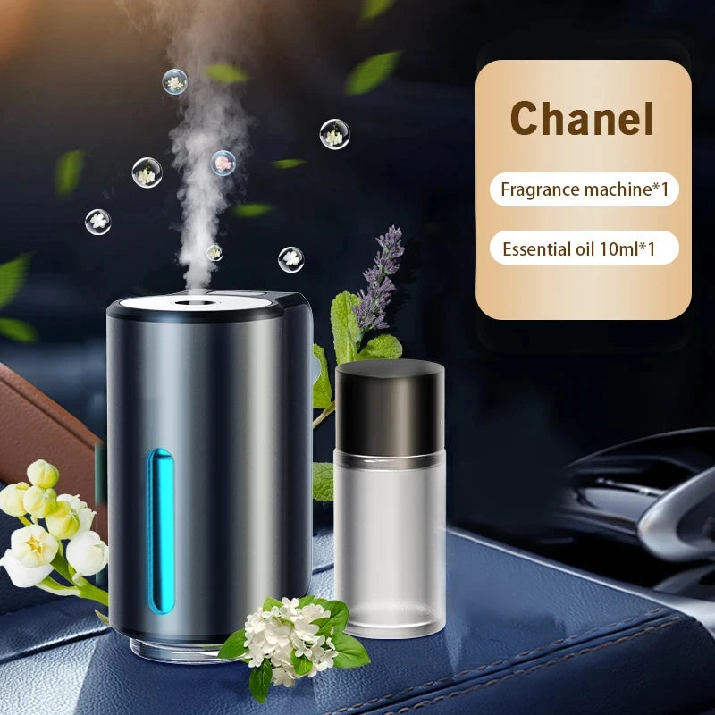 Electric Car Aroma Diffuser – Air Vent Humidifier & Mist Freshener for Odor Removal & Aromatherapy
