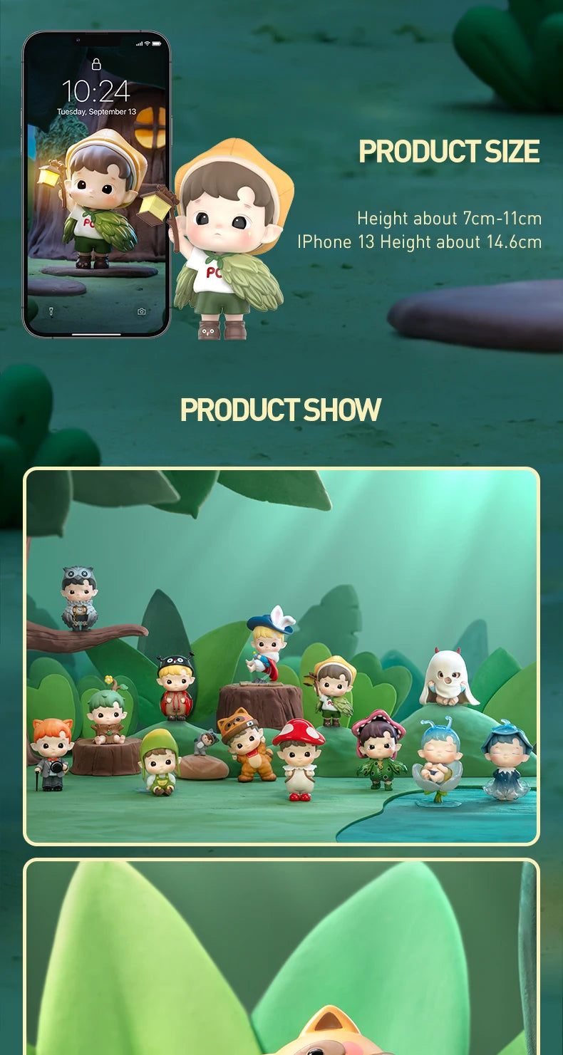 POP MART HACIPUPU Adventures In The Woods Series Mystery Box 1PC/12PCS POPMART Blind Box Cute Toy Action Figure - The Prime Shop