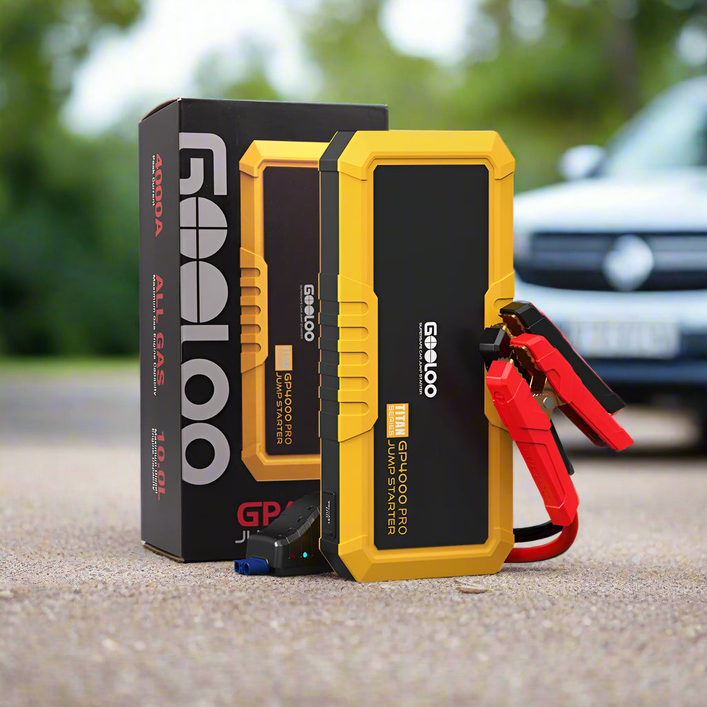 4000A 26800mAh Car Jump Starter – 12V Power Bank for Petrol & Diesel Vehicles