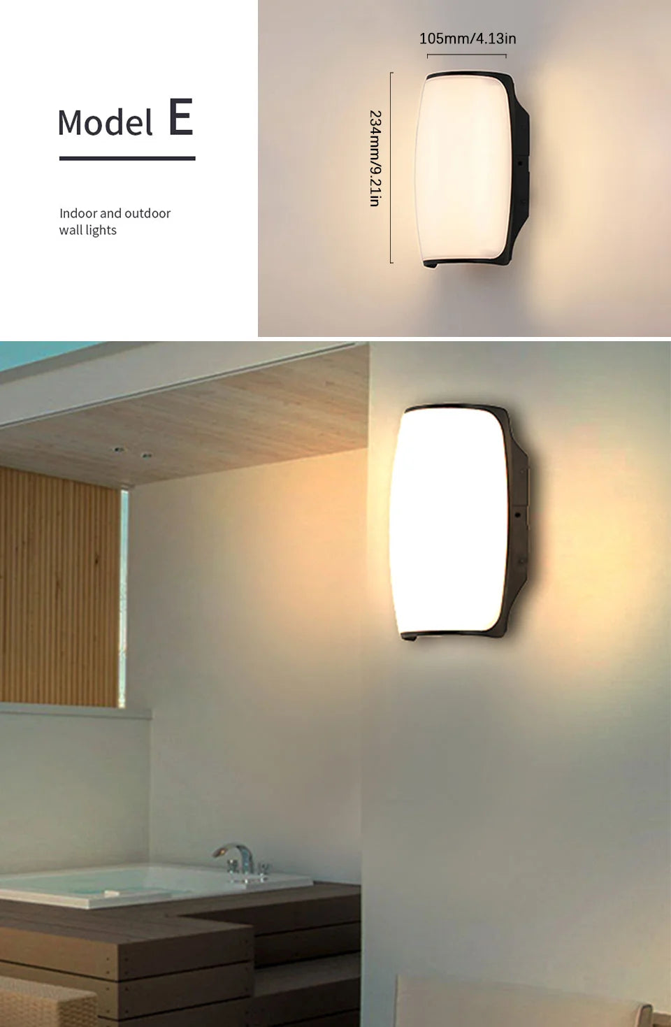 LED Outdoor Wall Light with Motion Sensor – Waterproof, Modern, 16W/10W - The Prime Shop