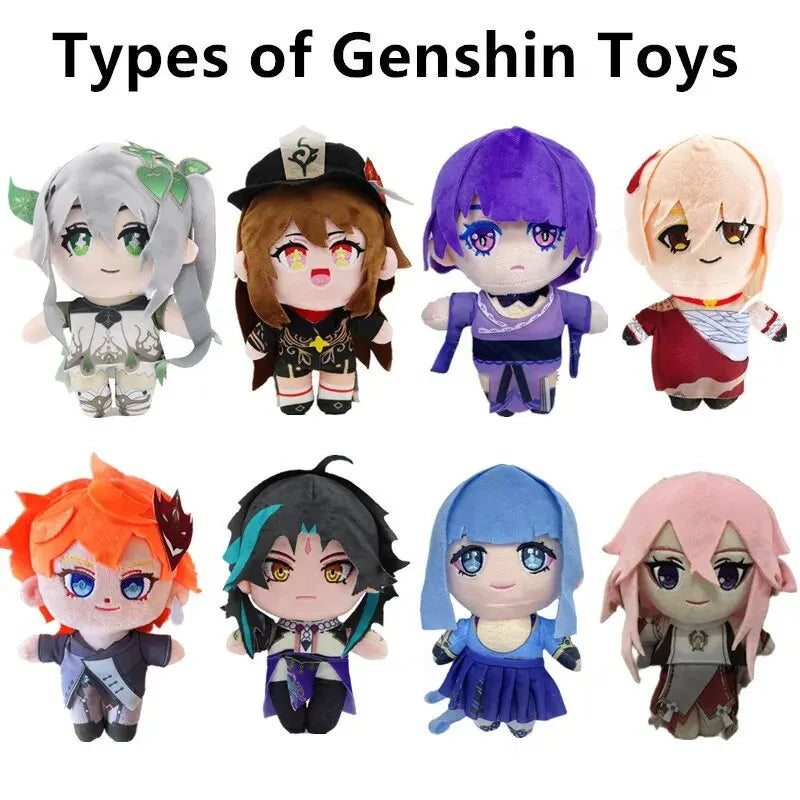 Genshin Impact Project Character Stuffed Plush Doll – Soft, Detailed, and Collectible Toy - The Prime Shop
